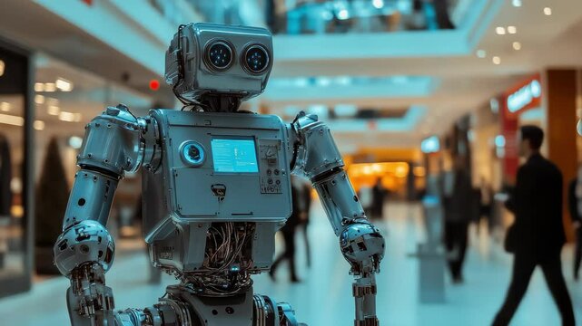 Future Mall Robot Intelligent Service