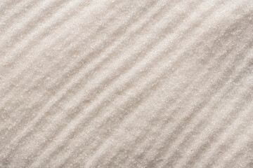 Saccharum officinarum - Background of fine grains of refined white sugar