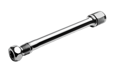 Close-up of hex socket wrench engaged in tightening or loosening bolts with expert handling isolated on transparent background PNG