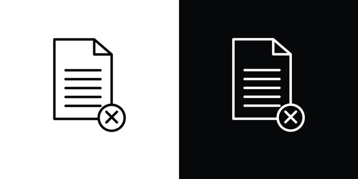 Paperless icon in trendy stroke liner style. Set of Website icon vector.