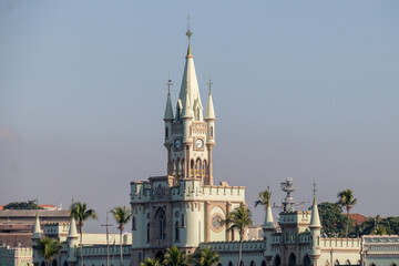 fiscal island castle in rio de janeiro.