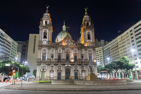 Candelaria Church in Rio de Janeiro.