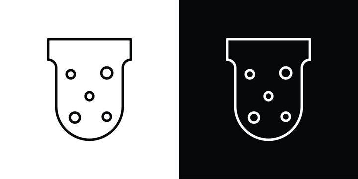 Hard Water icon in trendy stroke liner style. Set of Website icon vector.