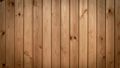 Fototapeta premium 木製の壁。木目のある茶色の板。雰囲気のある木の壁。Wooden wall. Brown board with grain. Wooden wall with atmosphere.
