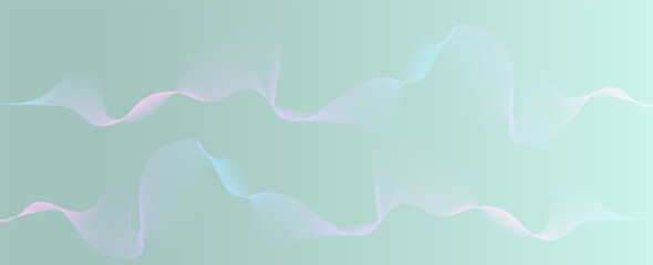 Obraz premium Gentle Waves Abstract Background