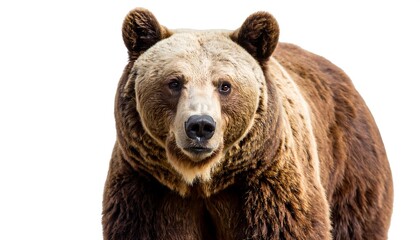 Close-up of a brown bear