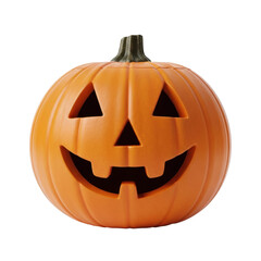 Classic jack o lantern with a happy smile. Use it for halloween decorations or spooky designs.