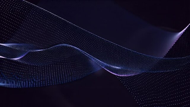 a seamless looping futuristic tech background video for a corporate hero section. 
