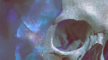 Iridescent Neon Liquid Light Waves Abstract Backgrounds