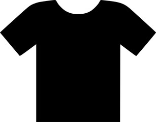 tshirt icon flat vector icon
