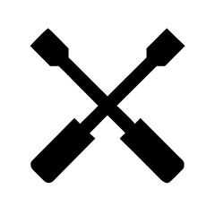 crossed tools icon