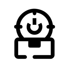 Obraz premium recovery gear icon