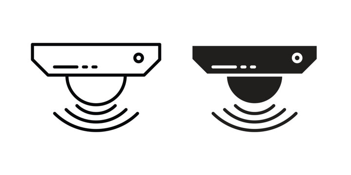 Infrared icon concept. pixel perfect linear ui icon.