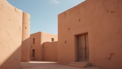 Desertcore Terracotta Walls & Clay Architecture Textures