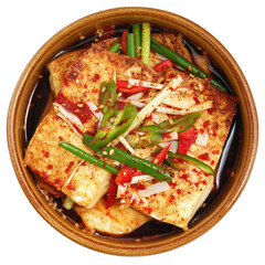 Spicy Korean Braised Tofu with Vegetables