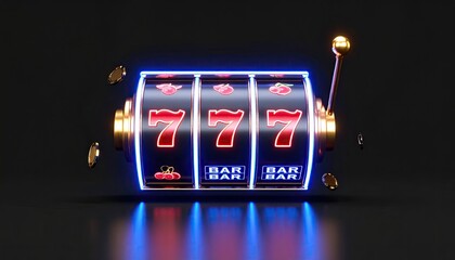 Slot machine with lucky numbers