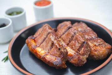 grilled steak
