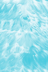 Beautiful green turquoise vintage color trends feather pattern texture background