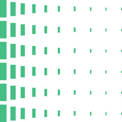 Green rectangles arranged in rows and columns