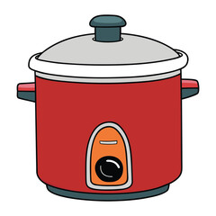 Sure! Here's a concise description for an electric slow cooker in 180 characters:

