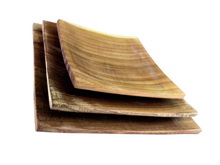 Rustic Square Teak Wood Plates in Different Sizes – Kitchenware Set