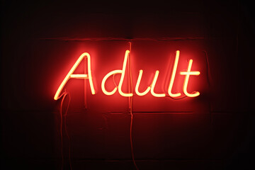 Obraz premium A neon 