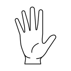 Obraz premium Touch icon