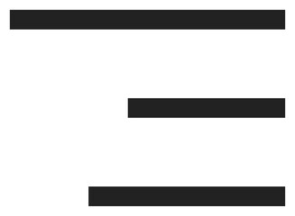 Fototapeta premium 문서 정렬 아이콘