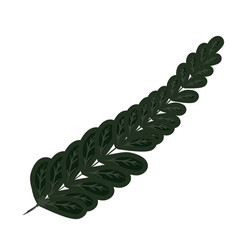 green leaves