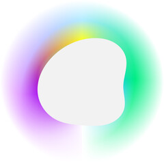 Gradient Glow Bubble