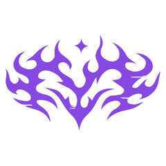 CyberSigil Vector Elements Pack &ndash; Tribal Glitch Symbols for Emo Y2K Design