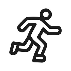 Skating icon set
