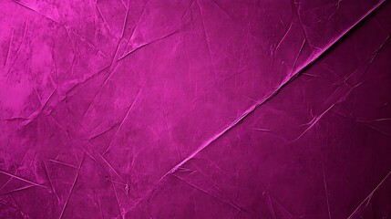 Abstract purple foil texture with a crumpled and creased surface that reflects light