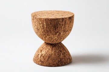 coconut on white background