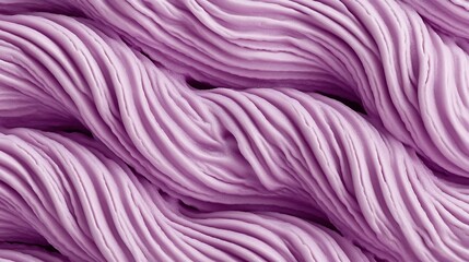 Lavender threads intertwined showcasing a complex textile texture and delicate wave patterns