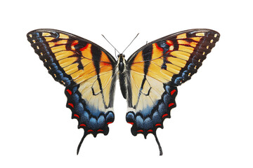 Naklejka premium Vibrant Butterfly Close-Up