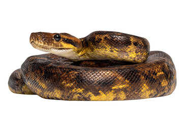 Obraz premium Striking Sumatran Python