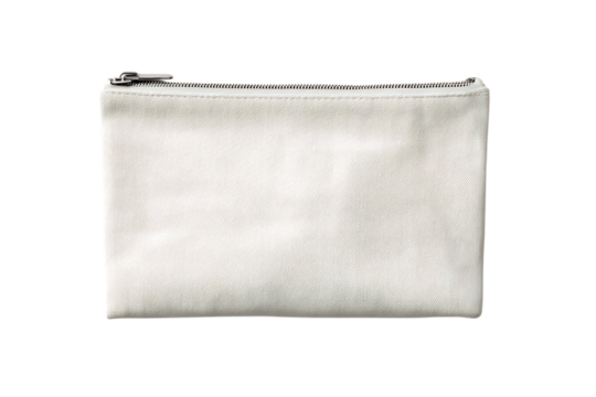 Off-white zippered pouch