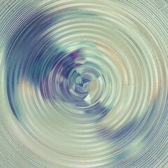 Abstract white green spiral pattern metallic texture background