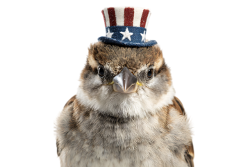 Patriotic Sparrow