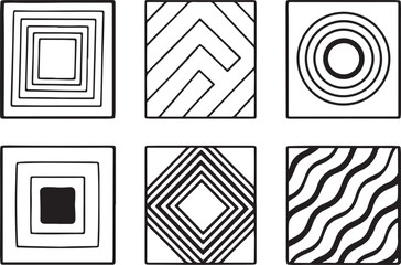 Modern Geometric Patterns for Graphic Design Inspiration

