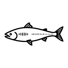 fish icon isolated PNG transparent
