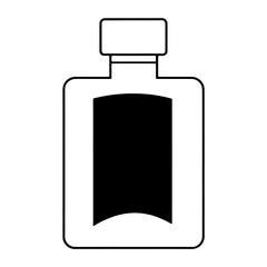 bottle of perfume icon isolated PNG transparent