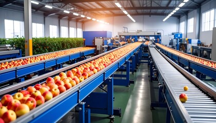 Automated fruit processing facility