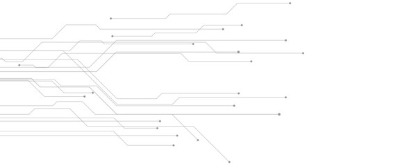 Vector abstract digital technology communication dots and lines background with social networking