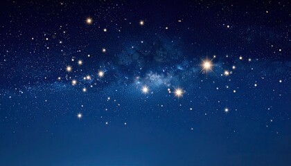 Fototapeta premium Starry night sky (5)