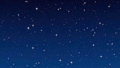 Starry night sky background