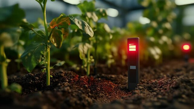 Smart Agriculture Sensor Monitoring Soil Environment