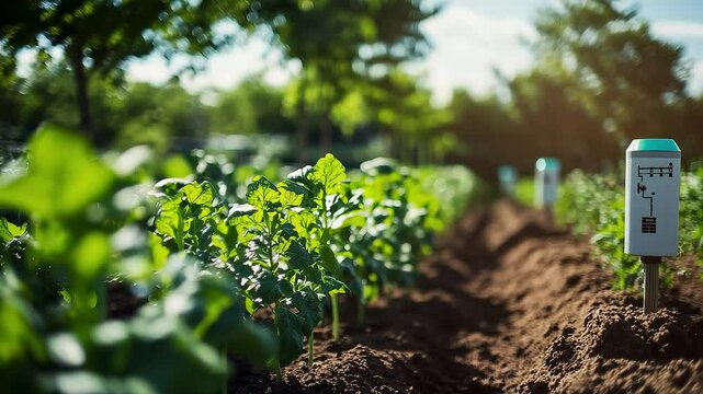 Smart Agriculture Monitoring System Boosts Crop Growth