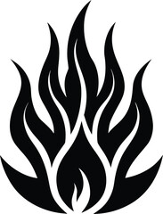 Stylized Flame Design
